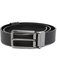 Karl Lagerfeld - リバーシブル レザーベルト - Lyst