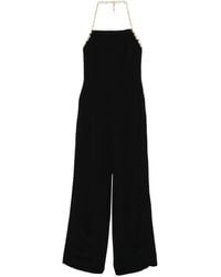 Ba&sh - Mono largo Farah con cuello halter - Lyst