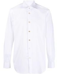 Kiton - Long-sleeve Cotton Shirt - Lyst