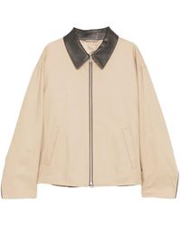 CROQUIS - Contrasting Collar Jacket - Lyst