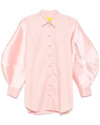 Marques'Almeida - Mikado ボンバースリーブ シャツ - Lyst