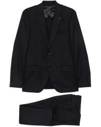 Lardini - Notched-Lapel Single-Breasted Suit - Lyst