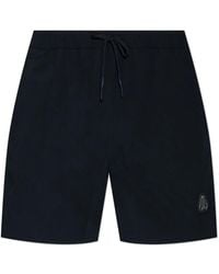 Moose Knuckles - Logo Patch Swim Shorts - Lyst