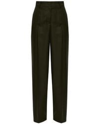 Moncler - Pleated-Detail Trousers - Lyst