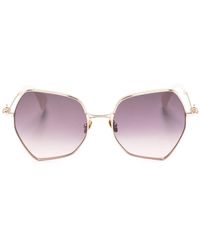 Vivienne Westwood - Hardware Orb Hexagonal-frame Sunglasses - Lyst