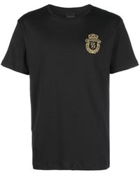 Billionaire - Camiseta con logo bordado - Lyst