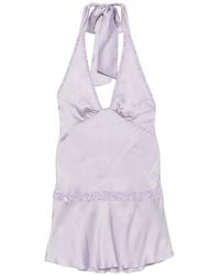 Asta Resort - Celine Bead-Embellished Mini Dress - Lyst