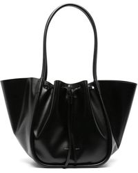 Proenza Schouler - シャーリング レザーハンドバッグ - Lyst