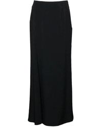 Yohji Yamamoto - Diagonal-Cut Maxi Skirt - Lyst