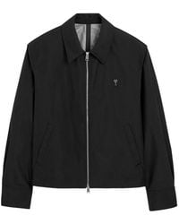 Ami Paris - Nylon Jacket With Ami De Coeur - Lyst