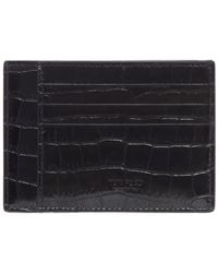Tom Ford - Crocodile-Effect Leather Wallet - Lyst