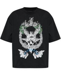 AllSaints - Palm Ripper Crew-Neck T-Shirt - Lyst