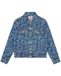 ICECREAM - Logo-Appliqué Denim Jacket - Lyst