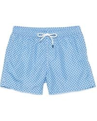 Fedeli - Paisley Swim Shorts - Lyst
