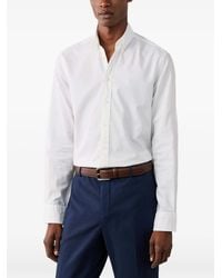 Hackett - Stückgefärbtes Oxford-Hemd - Lyst