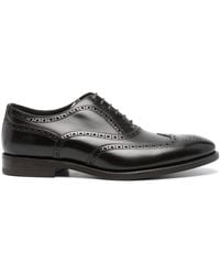 Henderson - Perforated-detail Leather Oxford Shoes - Lyst
