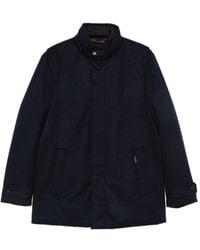 Moorer - Button-Up High-Neck Jacket - Lyst