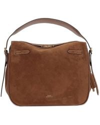 Polo Ralph Lauren - Polo Id Suede Tote Bag - Lyst