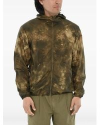 Woolrich - Veste À Effet Tie Dye Et Capuche - Lyst