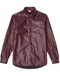 DIESEL - X Farfetch Fr-S-Simply Embossed Logo Shirt - Lyst