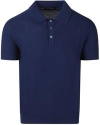 Tagliatore - Cotton Polo Shirt - Lyst