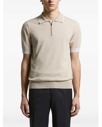 Peserico - Poloshirt mit Reißverschluss - Lyst
