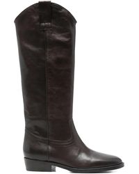 CURIOSITÉ - 30Mm Calf-Leather Cowboy Boots - Lyst