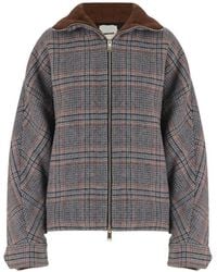 DARKPARK - Check-Pattern Jacket - Lyst
