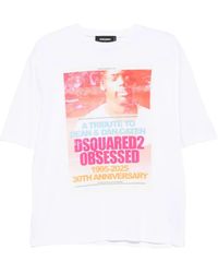 DSquared² - Print T-Shirt - Lyst