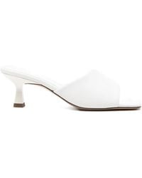 Sandro - Sandales En Cuir 60 Mm - Lyst