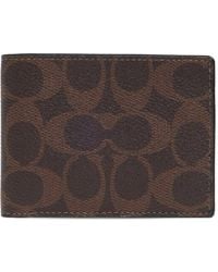 COACH - Portafoglio Con Logo - Lyst