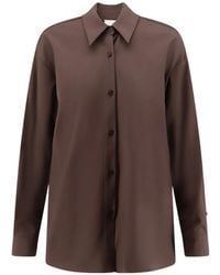 Alysi - Pointed-Collar Shirt - Lyst