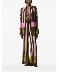 Baobab - Lulu Striped Sheer Shirt - Lyst