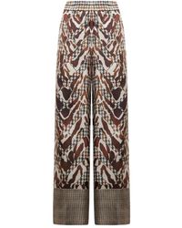 Pierre Louis Mascia - Pantalones con motivo pied de poule - Lyst
