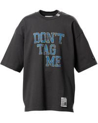 Maison Mihara Yasuhiro - Don'T Tag Me T-Shirt - Lyst