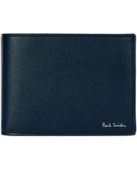 Paul Smith - Dark 'London Travel' Billfold Wallet - Lyst