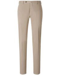 PT Torino - Logo-Plaque Slim-Fit Trousers - Lyst