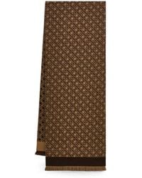 Ferragamo - Sciarpa Gancini Con Catena - Lyst
