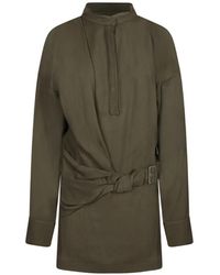 IRO - Melva Belted Wrap Mini Dress - Lyst