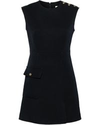 Sandro - Dart-Detail Mini Dress - Lyst