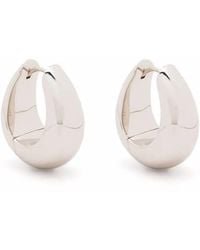 Tom Wood - Medium Ice Hoop Earrings - Lyst