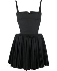 ShuShu/Tong - Geplooide Mini-Jurk - Lyst
