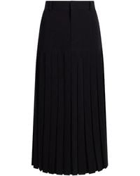 Cinq À Sept - Pleated Panel Skirt - Lyst