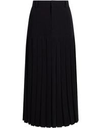 Cinq À Sept - Pleated Panel Skirt - Lyst
