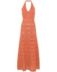 Twinset - Knitted Maxi Dress - Lyst