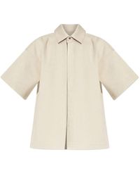 Jil Sander - Popeline Blouse - Lyst