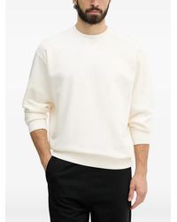 Benetton - Pullover Mit Logo-Patch - Lyst
