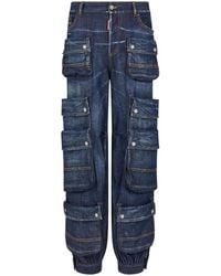 DSquared² - Jeans With Cargo Pockets - Lyst