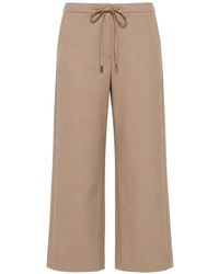 Max Mara - Floria Drawstring Wide-Leg Trousers - Lyst
