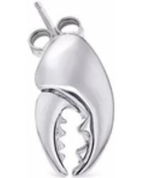 True Rocks - Pendiente Con Motivo De Pinza - Lyst